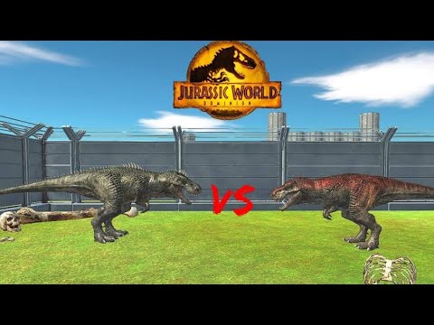 Jurassic World Dominion Giganotosaurus vs Dinosaurs - Animal Revolt Battle Simulator