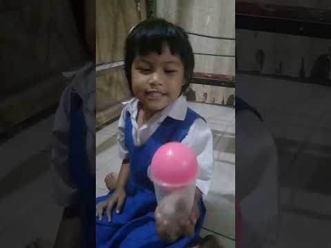 eskrim nya  jatuh@Mama Fadila