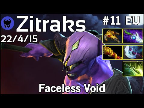 Zitraks plays Faceless Void!!! Dota 2 7.21