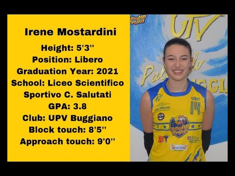 Irene Mostardini #14 Libero