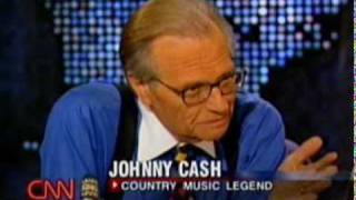 Larry King Live with Johnny Cash (2002) part 3