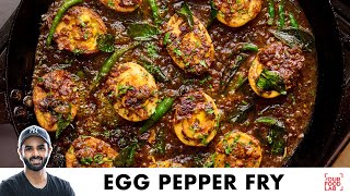 Egg Pepper Fry Recipe | Egg Pepper Masala | काली मिर्च मसाला अंडा फ्राई  | Chef Sanjyot Keer