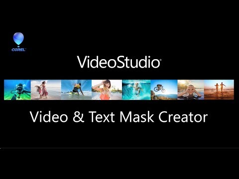 VideoStudio Video and Text Masks