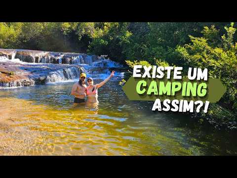 Encontramos um Camping com Cachoeiras e Piscinas Naturais no Paraná! Reserva da Dora
