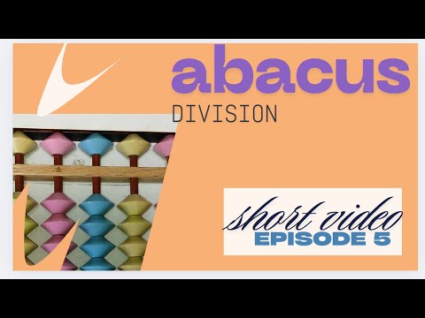Division on the Abacus Short Episode 5 English Tutorial