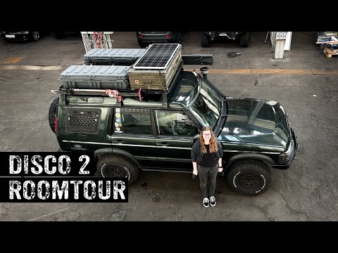 Land Rover Discovery 2 as a touring vehicle - Room tour [412]