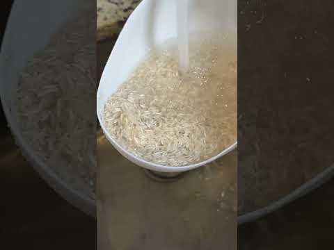Part of a video titled Why You Must Wash Your Rice! | Rice Strainer Hack You Need - YouTube