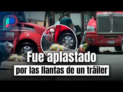 Fallece hombre de la tercera edad tras ser ARROLLADO por tráiler en San Luis Río Colorado