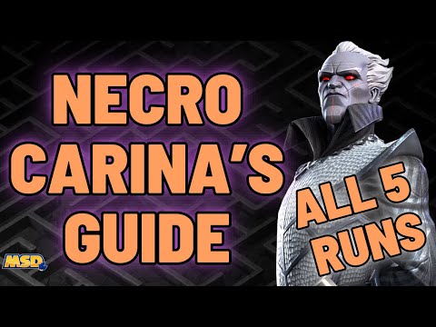 Necropolis Carina's Challenge Full Guide | All 5 Runs Overview