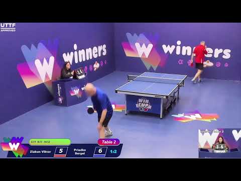 WINners CUP table 2  09.12 Ziakun Viktor - Priadko Sergei   18:00
