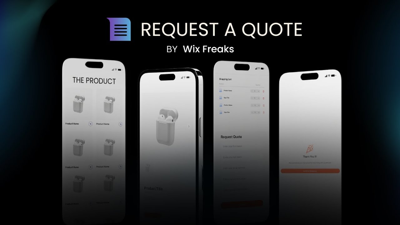 Request a Quote | Wix Velo | Wix Studio