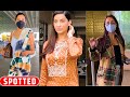 Nora Fatehi Spotted Malaika Arora Gauhar Khan At Airport Varinder Chawla