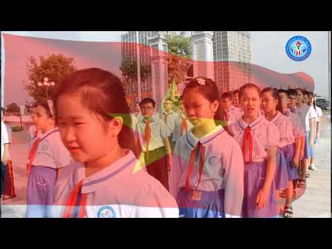 MV thi hat Quốc ca trườngTH