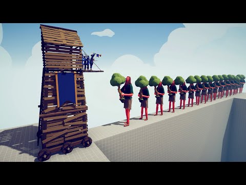 TOWER GOD vs EVERY GIANT | Totally Accurate Battle Simulator - TABS