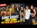 Rakul Preet Sara Ali Khan Wamiqa Gabbi Spotted During A Song Shoot For Pati Patni Aur Woh Do