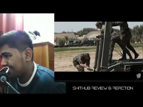 Reaction on Moroccan, Ghanaian and Tunisian soldiers participate during African Lion Army Drill