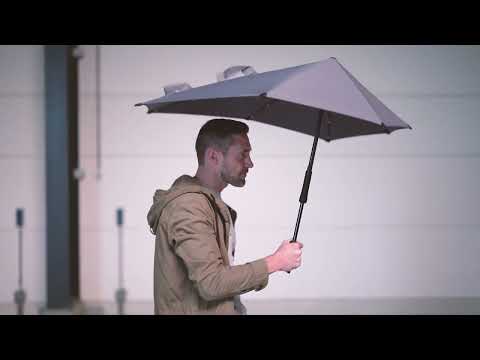 Senz umbrella wind tunnel test