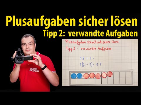Plusaufgaben sicher lösen - Tipp 2: verwandte Aufgaben | Lehrerschmidt - Grundschule