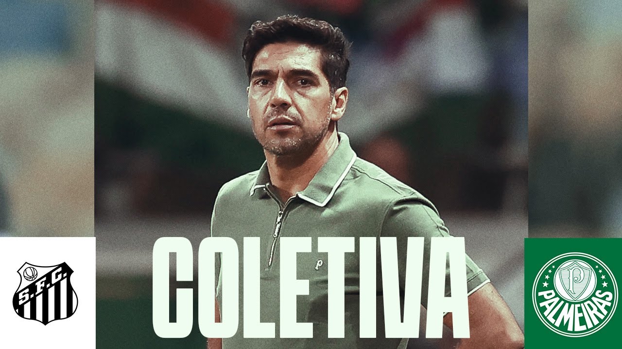 COLETIVA ABEL FERREIRA | PALMEIRAS 2 X 1 SANTOS | PAULISTA 2025