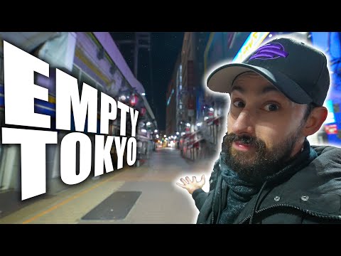 午夜探訪東京｜空空如也的日本 (Exploring Tokyo At Midnight | Empty Japan)