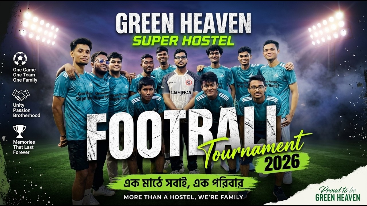 Green Heaven Super Hostel facilities video