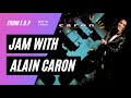 Jam with Alain Caron "From T.O.P" Tempo BPM 115 F minor #jamwith guitar practice backing track vamp