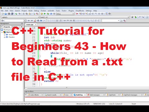 C Tutorial for Beginners 1 Installing CodeBlocks and Getting Started For Absolute Beginners