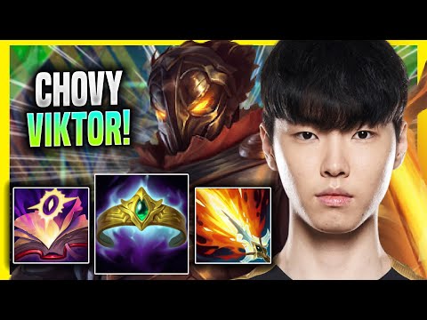 CHOVY IS SO CLEAN WITH VIKTOR! - GEN Chovy Plays Viktor MID vs Kai'sa! | Season 2022