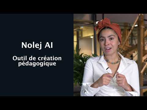 Nolej AI, outil de création pédagogique