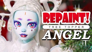 Repaint! Christmas Tree Topper Angel Custom Doll