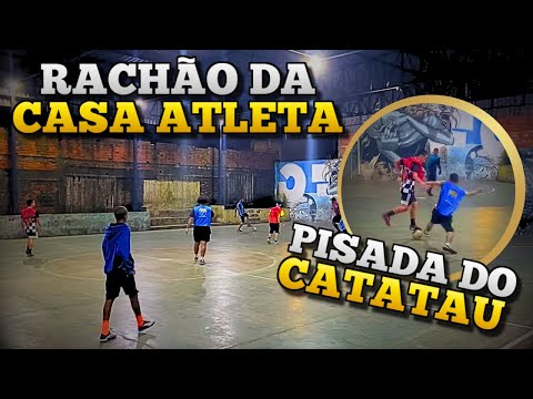 RACHÃO DA CASA ATLETA - OLHA OQUE O CATATAU FEZ 😳😱