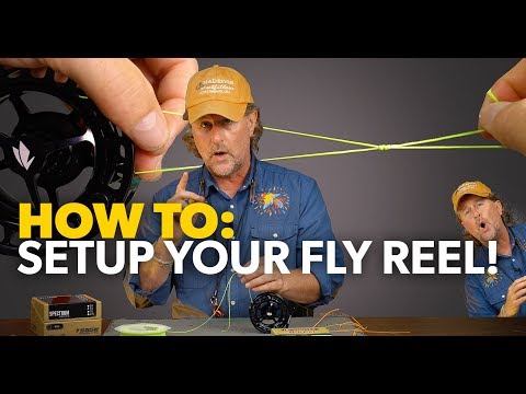 How to SETUP a Fly Fishing Reel! Step-by-Step Tutorial - 2019