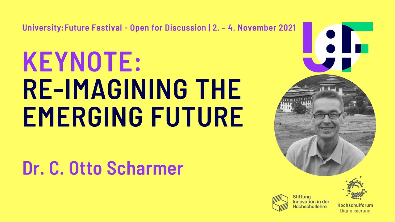 Dr. C. Otto Scharmer – Re-imagining the Emerging Future – University:Future Festival 2021