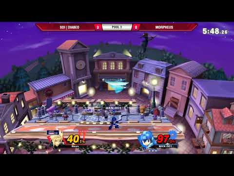 VSGC Smash PR Invitational - Pool 3 - SDi | Diabeo (Cloud) vs Morpheus (Mega Man) - SSBU