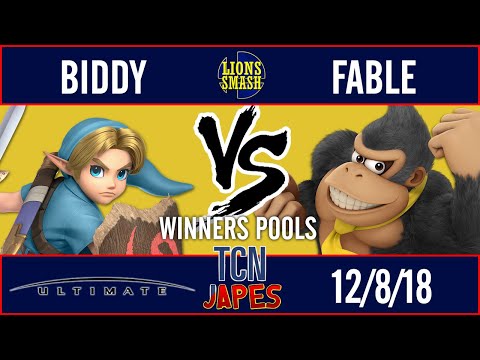 TCNJapes: The Finale - Biddy (Young Link) vs SMRT | Fable (Donkey Kong) - SSBU Pools