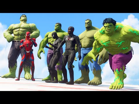 WHAT IF Hulk SMASH Hulk | Savage Hulk vs Ultimate Hulk vs Hulk Modern