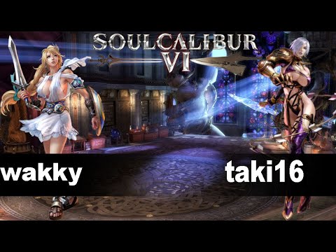 SC6: Wakky_tza84 (Sophitia) vs taki16 (Ivy) Ranked Match