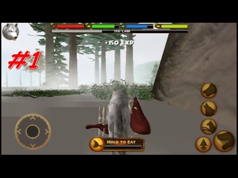 Ultimate Wolf Simulator By Gluten Free Games Android & iOS GamePlay Part 1 - YouTube