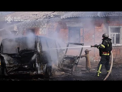 Video Thumbnail: Russia strikes Kharkiv residential district as drone attacks escalate
