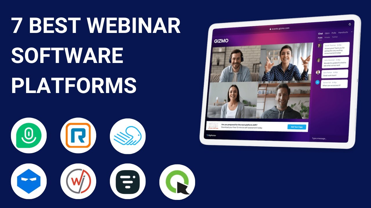 7 Best Webinar Software Platforms in 2024 [Full Software Demo]