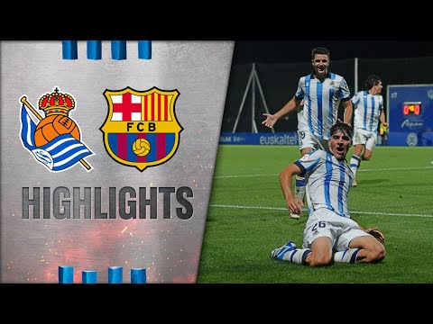 HIGHLIGHTS | 1ª RFEF | J7 | Sanse 1-0 FC Barça Atlètic | Zubieta | Real Sociedad