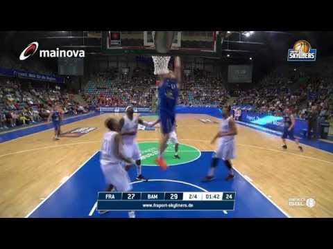 Die Energieleistung des Spiels gegen Bamberg - präsentiert von der Mainova