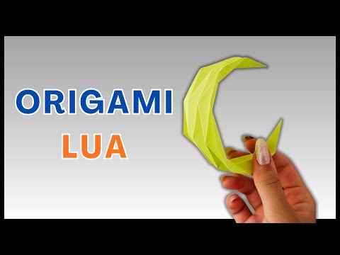 🌙 Easy Origami Moon | How to Make a Paper Moon Step by Step | Creative Decoration
