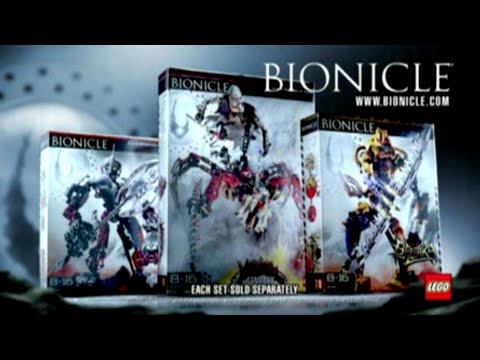 Rare HQ(Best Quality!) USA TV '06 Titans Commercial - (Brutaka, Haxonn & Vezon) - LEGO Bionicle 2006