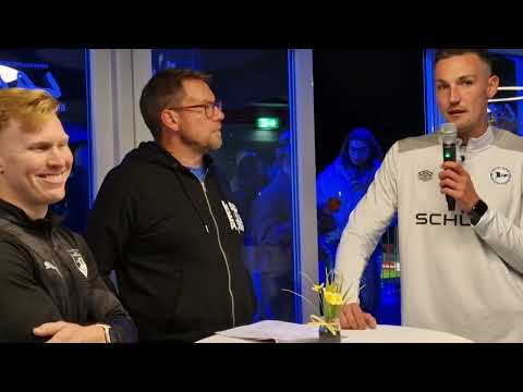 Trainergespräch Oberliga Westfalen Westfalia Rhynern - DSC Arminia Bielefeld II 