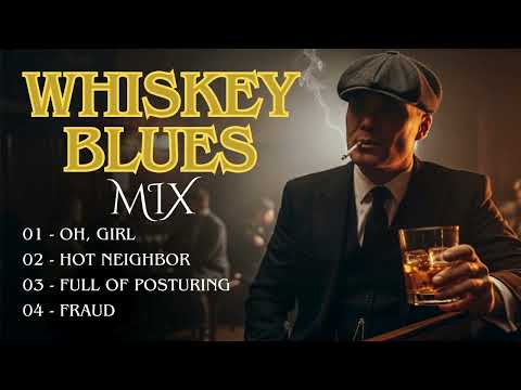 🥃 Relaxing Whiskey Blues | Smooth Slow Blues & Vintage Rock Ballads Mix | Ninuxe
