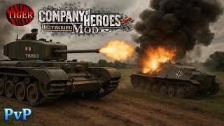 CoH Blitzkrieg Mod PvP _ vs Lublu Pyatigorsk - 2v2 Gameplay