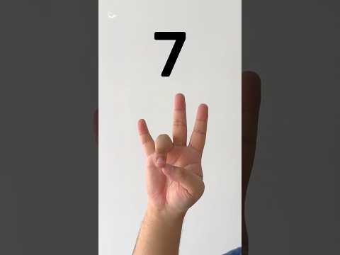 Mastering Asl Counting Numbers One To Twenty