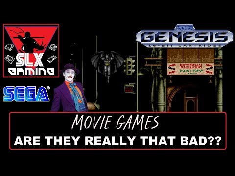 Sega Genesis & Mega Drive Movie Games - Are They Really That Bad??