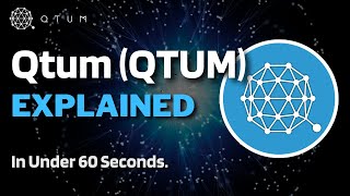 What is Qtum (QTUM)? | Qtum Coin Explained in Under 60 Seconds